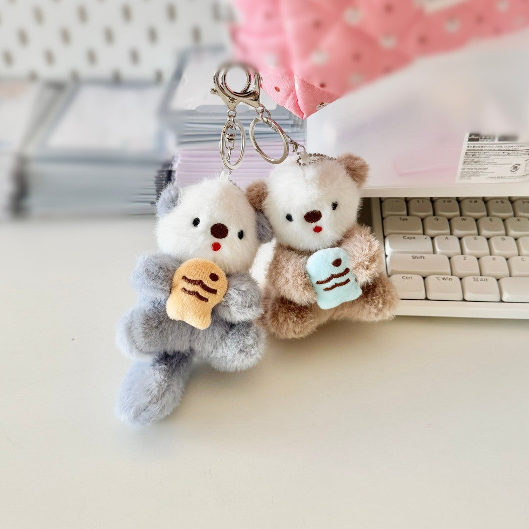Sea Otter Keychain Plush – Paper Sutekka Stationery