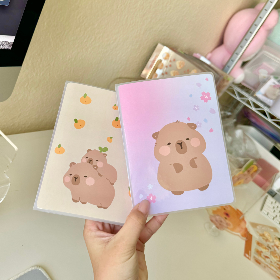Kapi Sticker Kapi the Capyara Sticker Album – Paper Sutekka Stationery