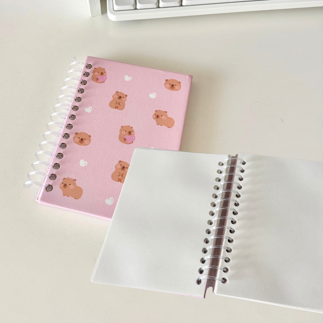 Kapi the Capybara Hearts Reusable Sticker Booklet – Paper Sutekka ...