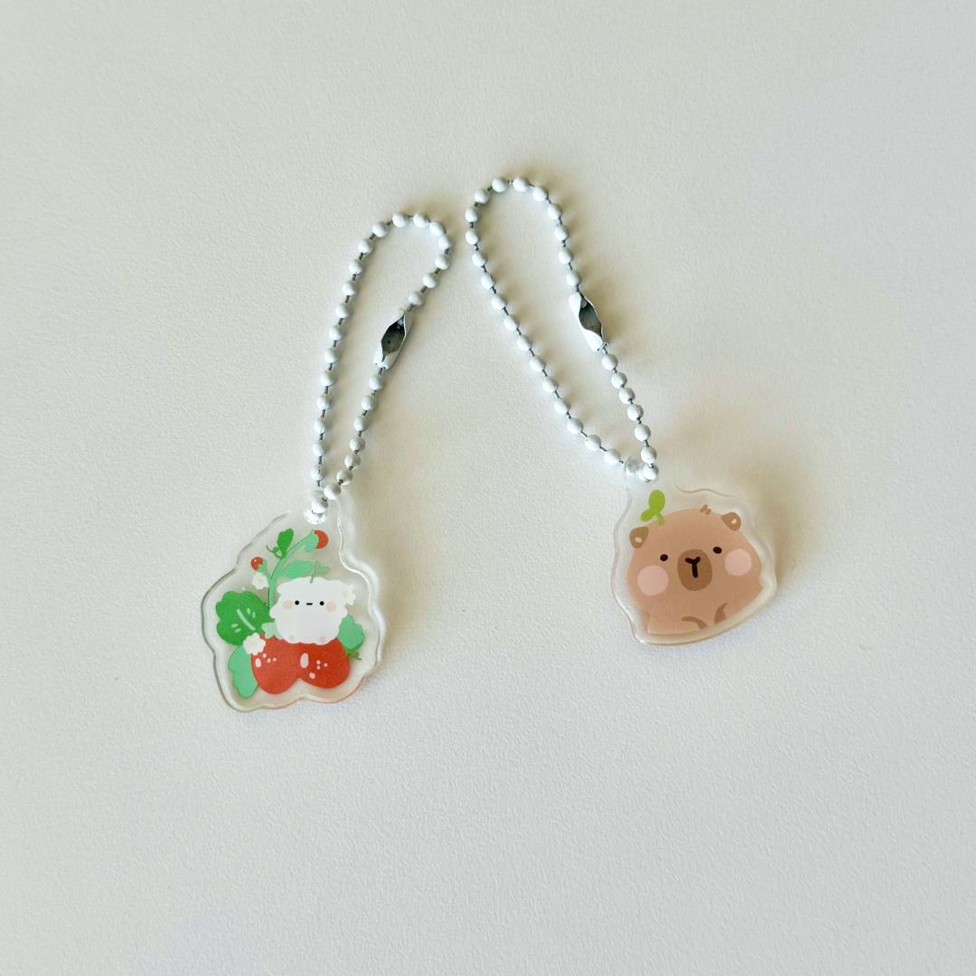 Mini Acrylic Keychain – Paper Sutekka Stationery