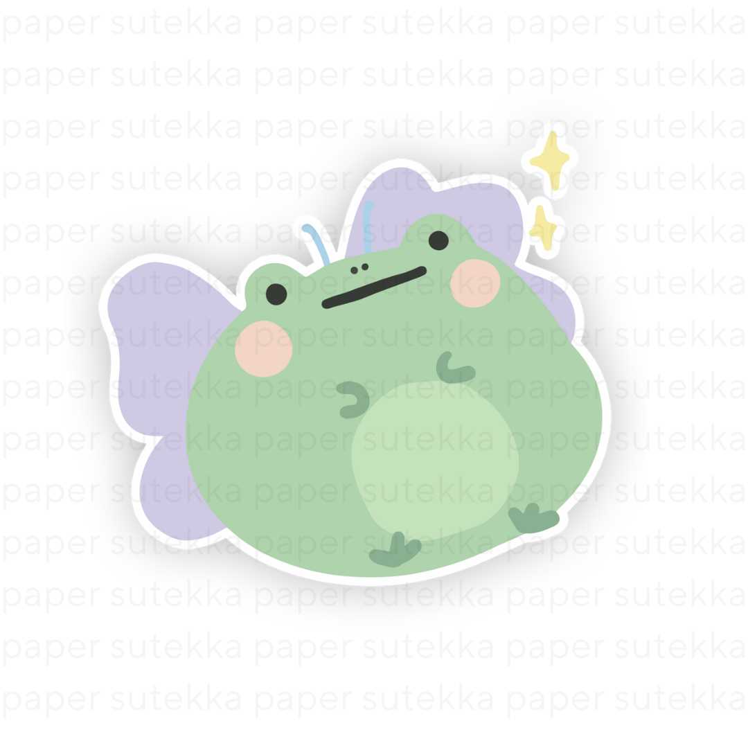 Dudule Sticker Dudu Butterfly Vinyl Sticker – Paper Sutekka Stationery