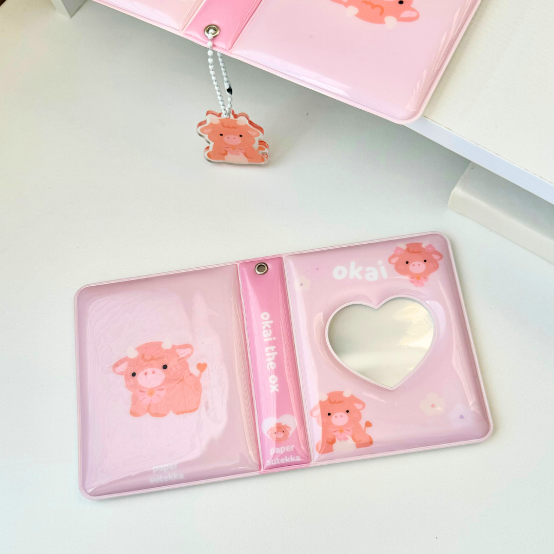 Okai the Ox Pink Collect Book – Paper Sutekka Stationery