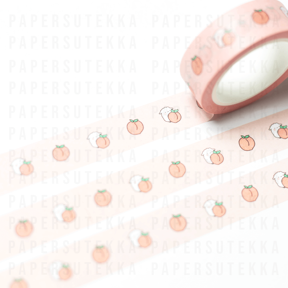 Mika Peach Washi Tape - Paper Sutekka