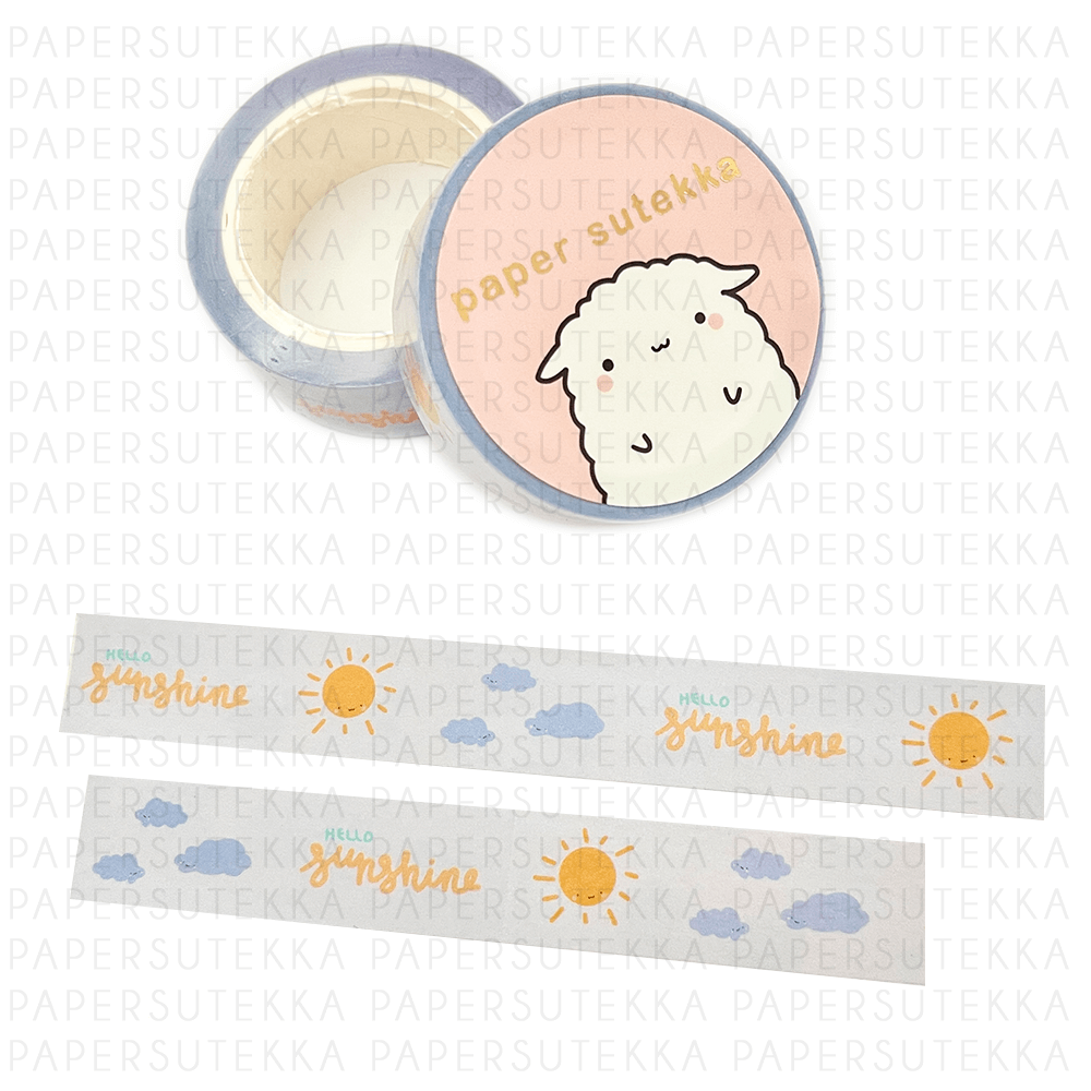 Sunshine Doodles Washi Tape - paper sutekka