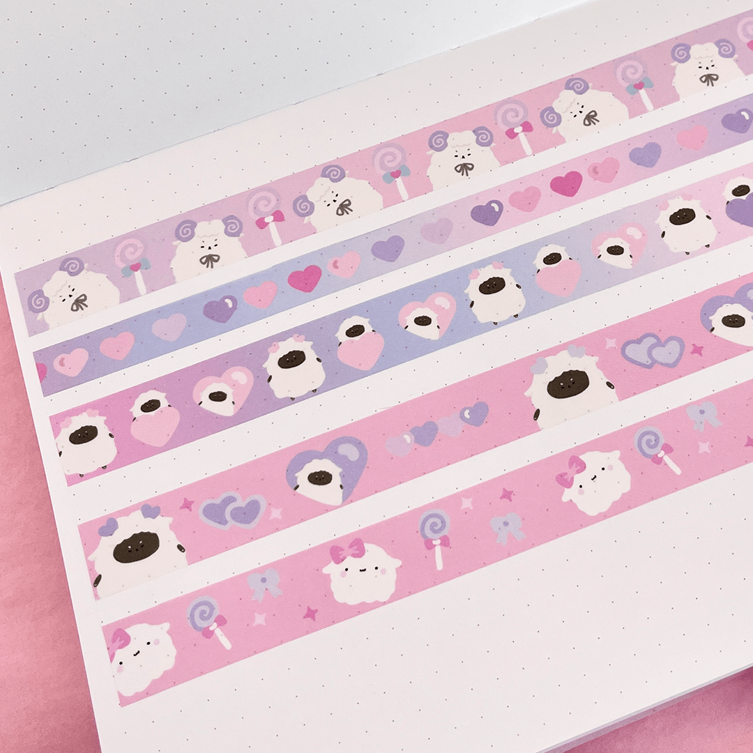 Bunny Rainbow Peaches and Cereal Washi Tape – Paper Sutekka